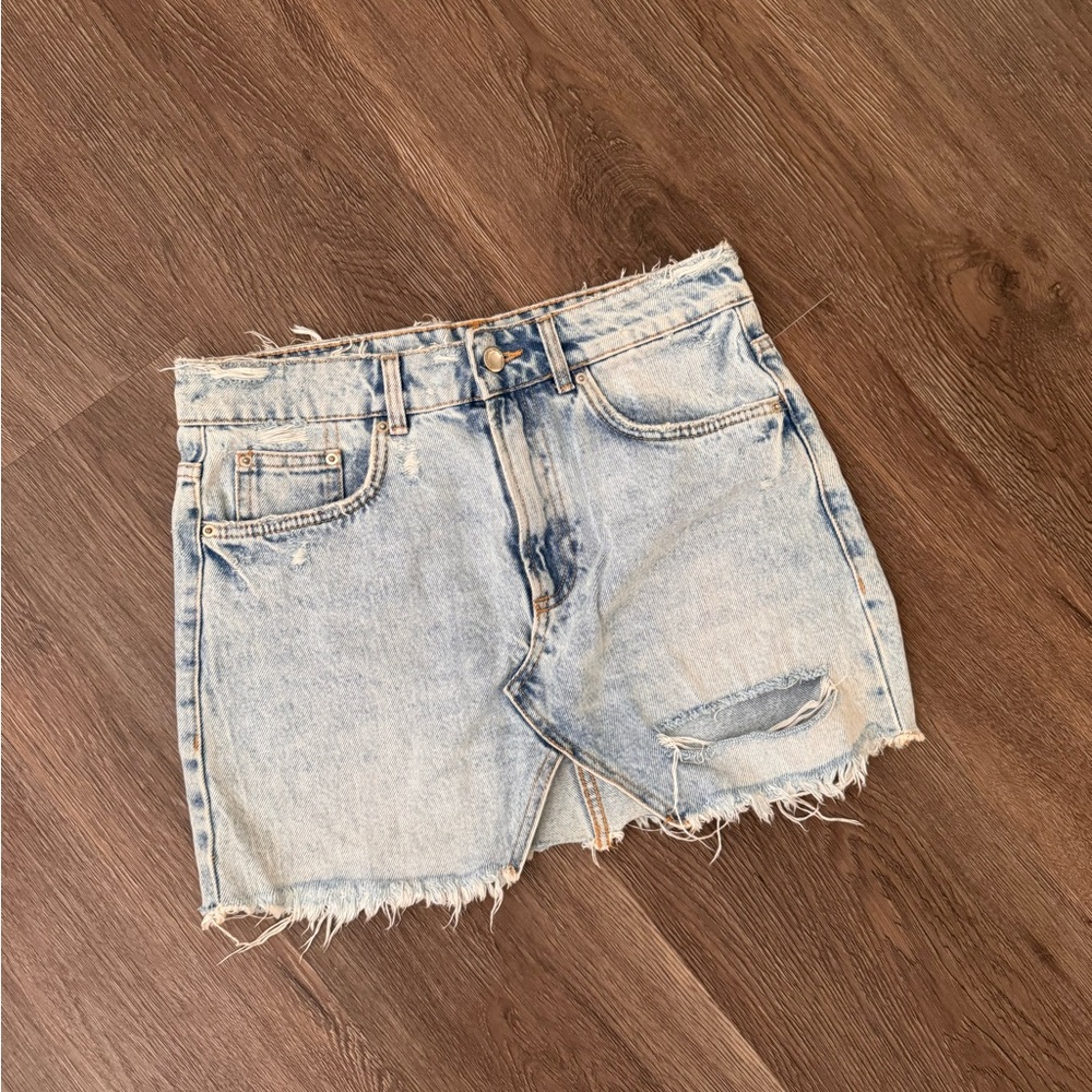 Vintage denim skirt
